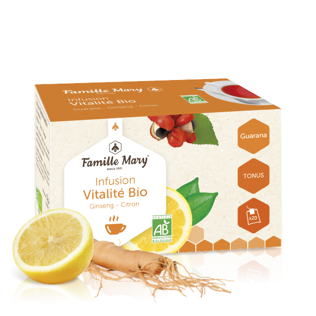 infusion vitalité bio