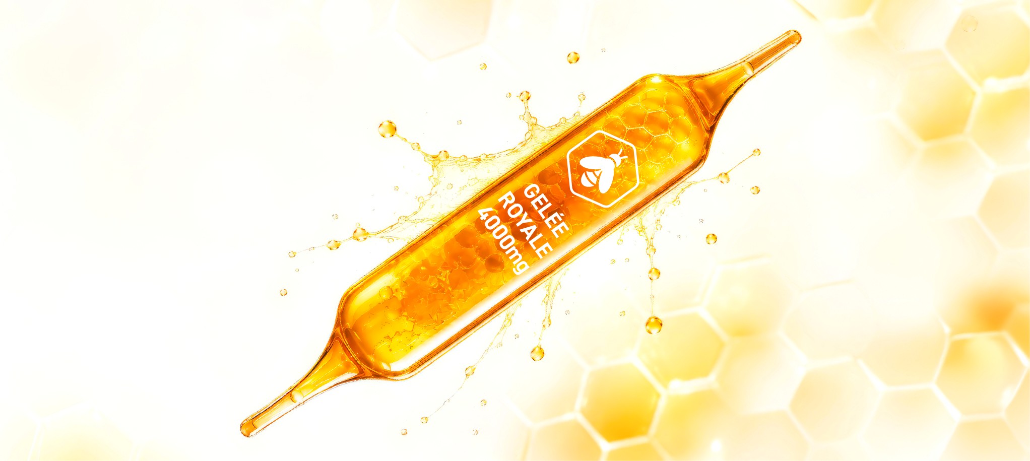 Ampoules gelée royale 4000 mg pour un max de vitalité