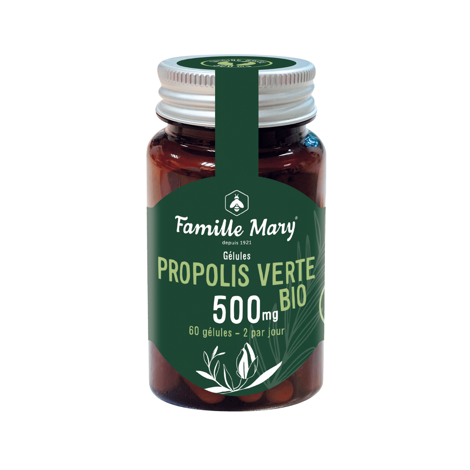 Gélules de propolis verte