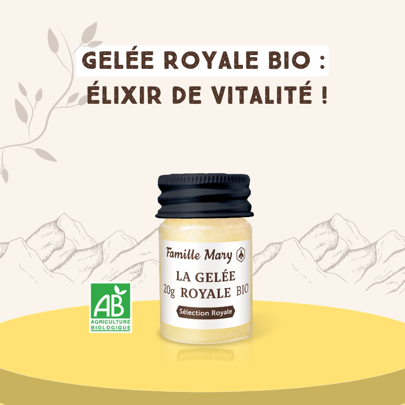 Gelée royale et bactéries escherichia coli