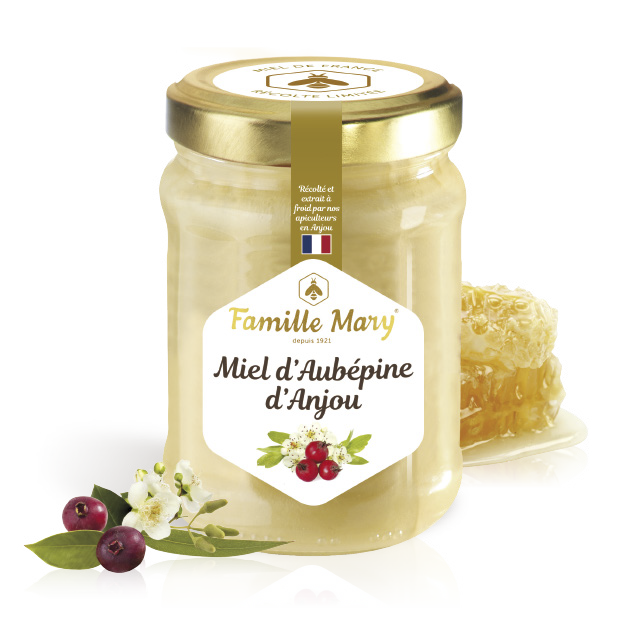 Le miel d'aubépine, suave et fruité