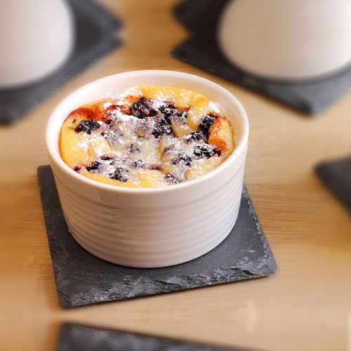 Gâteau aux mûres et au miel de mûrier