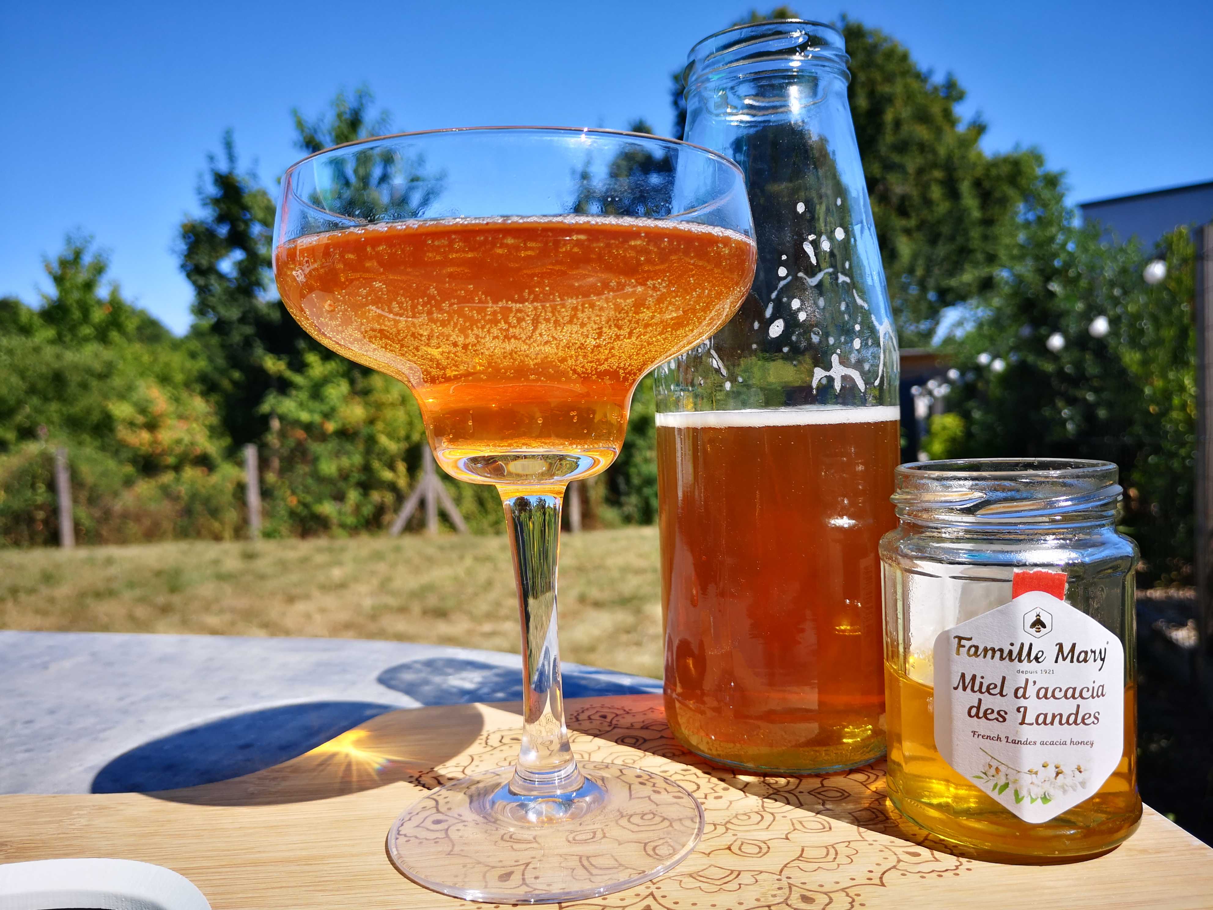 Cocktail Miel & Cidre Bio