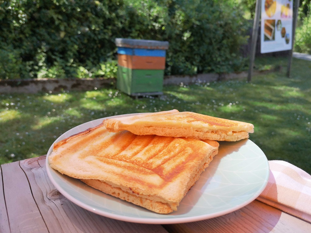 Croque Monsieur Chèvre-Miel