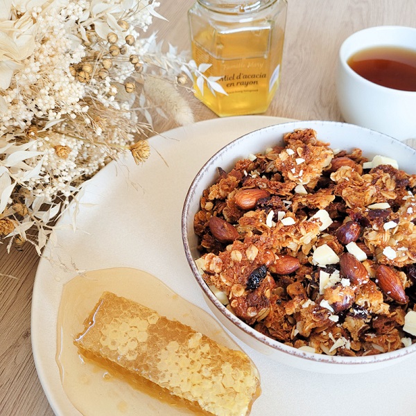 Granola d'automne maison au miel