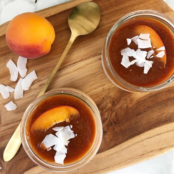 Panna cotta abricot & miel