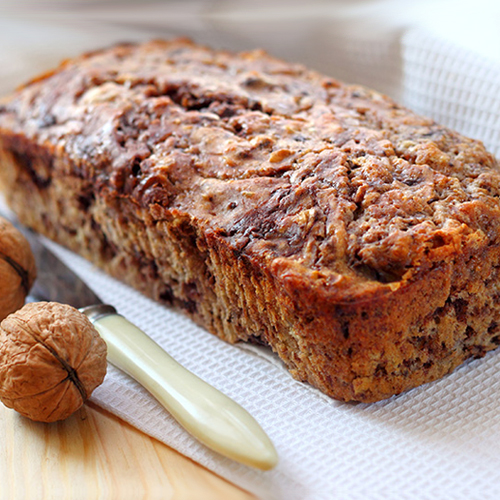 Cake aux noix et miel de caféier
