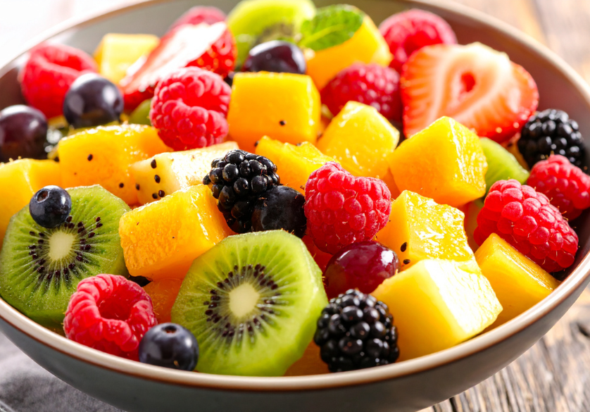 Salade de fruits au miel d'acacia