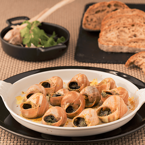 Escargots beurre de Miel curry et curcuma Famille Mary