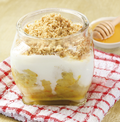 Crumble de pommes aux épices
